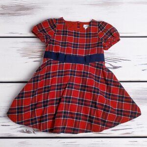 Vineyard Vines Plaid Holiday Dress Size 4T